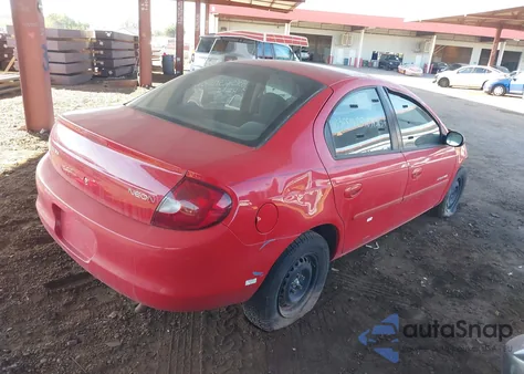 2000 Dodge Neon Highline z USA, uszkodzony, nr VIN 1B3ES46C5YD745857